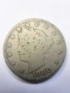 Moneda U.S.A - “Liberty Head ” - 5 Centi 1900
