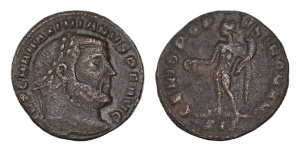 Quarter Follis - MAXIMIANUS HERCULIUS ( 286-305 AD ) - Moneda Antica Romana