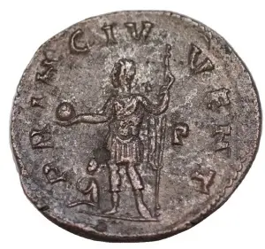 - RARA - SALONINUS - CAESAR ( 258-260 AD ) - ROME - Moneda Antica Romana - Img 2