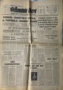 Ziar Comunist - „România liberă”, ediția de marți, 18 iulie 1972 (Anul XXX, Nr. 8.625, 6 pagini