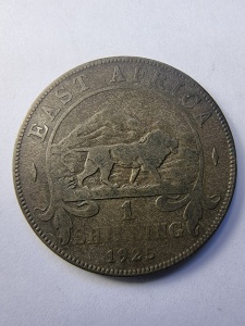 1 Shilling 1925 - Africa de Est Britanica - George V - Img 1