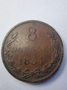 8 Doubles – Guernsey – 1834. - Img 1