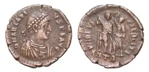 ARCADIUS ( 395-401 AD ) - ANTIOCH - Moneda Antica Romana