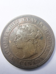 Canada - Victoria - 1 Cent 1886 - Img 1