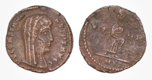 CONSTANTINE I DIVUS ( 337 AD ) - MONEDA ANTICA ROMANA