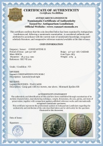 CONSTANTINE II - CAESAR ( 317-337 AD )- Moneda Antica Romana - Img 3