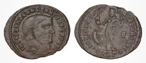 CONSTANTINE the GREAT ( 313-315 AD ) - CYZICUS -Moneda Antica Romana