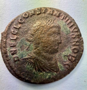 CONSTSNTINE II - CAESAR ( 317-320 )- Moneda Antica Romana