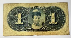 CUBA - COLONIE SPANIOLA - 1 PESO 1896