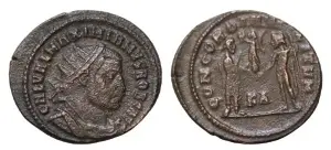 GALERIUS - CAESAR ( 295-299 AD ) - CYZICUS - Moneda Antica Romana