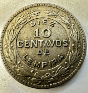 HONDURAS - 10 CENTAVOS 1932