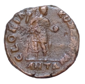 HONORIUS ( 393-395 )-Moneda Antica Romana - Img 2