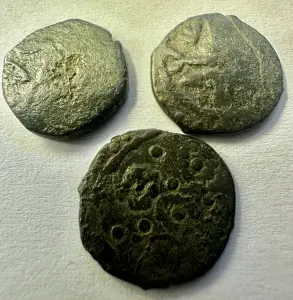 IMPERIUL OTOMAN / PERIOADA ESTIMATA 1480-1600 - LOT X 3 Monede - Img 2