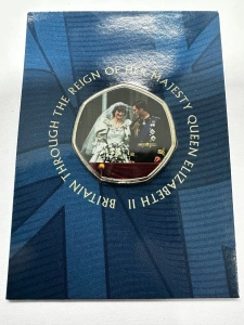 Marea Britanie – Medalie comemorativă Regina Elisabeta a II-a – Land of Hope and Glory – Westminster Collection.