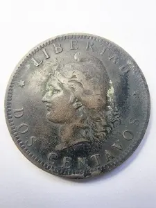 Moneda Argentina - 2 Centavos 1890 - Img 2