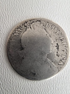 WILLIAM III , 1697-1701 , ARGINT - Img 1