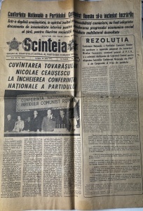 Ziar Comunist - „Scînteia”, ediția de sâmbătă, 22 iulie 1972 (Anul XLI, Nr. 9216, 10 pagini