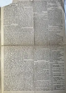 Ziar Istoric - The Times, Londra – 22 iunie 1815- Ediție istorică publicată la doar câteva zile după Bătălia de la Waterloo (18 iunie 1815), care a pus capăt dominației lui Napoleon. - Img 3