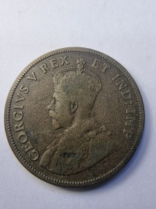 1 Shilling 1925 - Africa de Est Britanica - George V - Img 2