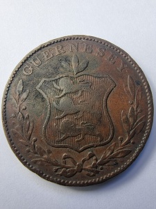 8 Doubles – Guernsey – 1834. - Img 2