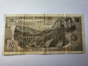 Austria - 20 Schilling 1967 - Img 2