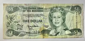 BAHAMAS - 1 DOLLAR 1996