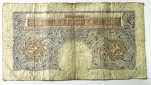 Bancnota - One Pound 1940 - Bank of England - emisa in timpul Regelui George VI - Img 2