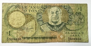 Bancnota Tonga - 1 Paanga 1995
