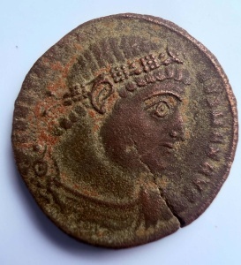 CONSTANTINE the GREAT ( 306-337 AD ) - Moneda Antica Romana