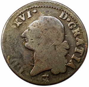 FRANTA - LOUIS XVI - 1 SOL 1784