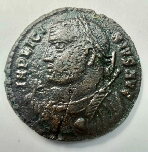 LICINIUS I ( 316-317 AD )- Moneda Antica Romana