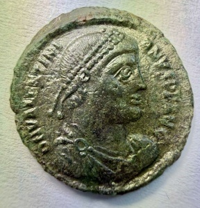 Moneda Antica Romana - VALENTINIAN I ( 364-375 AD )