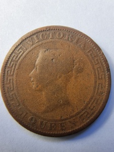 Moneda Coloniala - 1 Cent 1870 - Ceylon - Victoria - Img 2