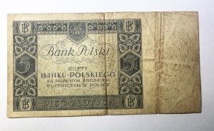 Polonia - 5 Zlotych 1930 - Img 2