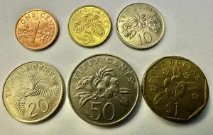 SET MONEDE - SINGAPORE ( 1985-1989 ) - Img 2