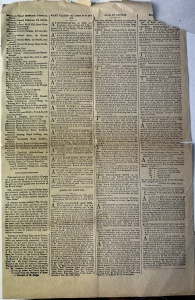 Ziar Istoric - The Times, Londra – 22 iunie 1815- Ediție istorică publicată la doar câteva zile după Bătălia de la Waterloo (18 iunie 1815), care a pus capăt dominației lui Napoleon. - Img 4