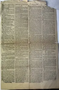Ziar Istoric - The Times, Londra – 22 iunie 1815- Ediție istorică publicată la doar câteva zile după Bătălia de la Waterloo (18 iunie 1815), care a pus capăt dominației lui Napoleon. - Img 4
