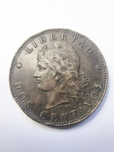 Argentina - 2 Centavos 1890 - Img 2