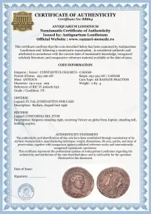 CONSTANTIUS I CHLORUS ( 293-296 AD ) -ANTIOCH - MONEDA ANTICA ROMANA - Img 2