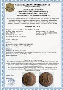 GALERIUS MAXIMIANUS - CAESAR ( 295-299 AD ) - MONEDA ANTICA ROMANA - Img 3