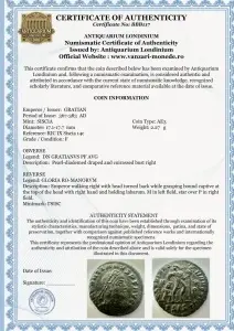 GRATIAN ( 367-383 AD ) - SISCIA - Moneda Antica Romana - Img 3