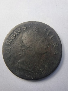 Half Penny 1773 - GEORGE III - MAREA BRITANIE - Img 1