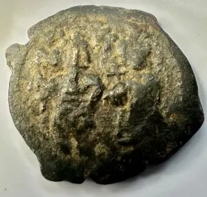 HERACLIUS si HERACLIUS CONSTANTINE ( 610-641 ) - Moneda Medievala Bizantina