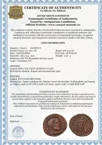 LICINIUS I ( 317-320 AD ) - ALEXANDRIA - Moneda Antica Romana - Img 3