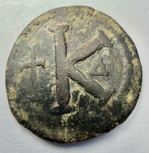 Moneda Antica Bizantina - ANASTASIUS I DICORUS ( 491-518 AD ) - Img 2