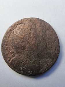 Moneda - Farthing 1694 - Wiliam & Mary - Anglia