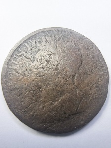 Moneda Irlanda - George II - Half Penny 1727-1760