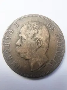 Moneda Italia - Umberto I - 10 Centesimi 1895