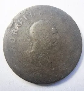 Moneda Regatul Unit - George III - Half Penny 1807