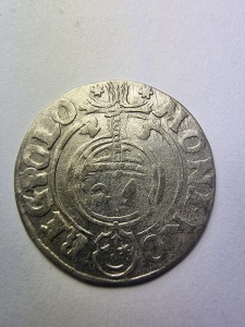Moneda - Sigismund III Vasa (Polonia-Lituania) - Ducatul Livoniei - Img 2